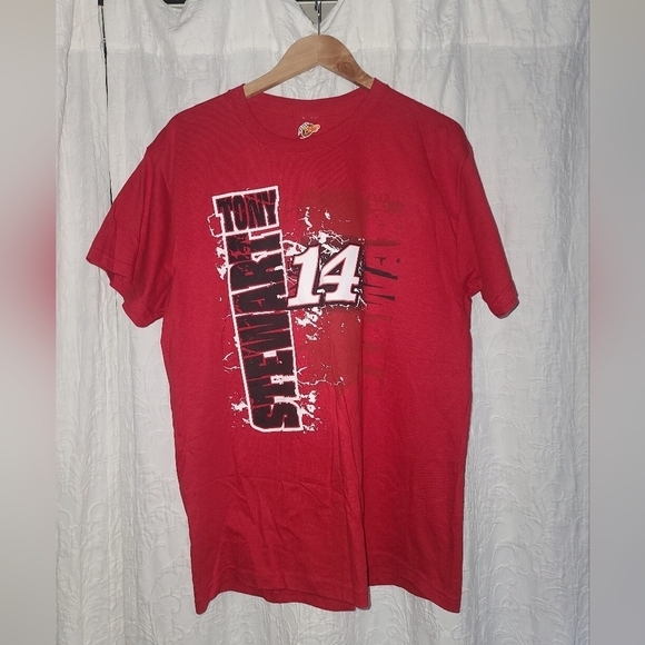 Tony Stewart 14 tee Nascar sz L - Picture 1 of 5
